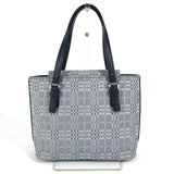 Burberry Handbag Leather / canvas Navy