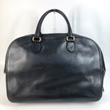 Gucci Boston Duffel bag 450999 leather black Business bag Snake logo snake