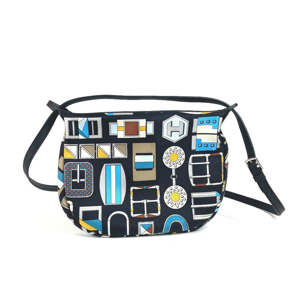 Hermes Shoulder Bag Silk, Swift black CARREENBOUCLESSURSOIETOGO Sursoie Togo Women
