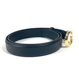 Gucci belt 655566 leather black G logo buckle 100