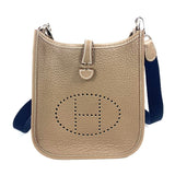 Hermes Shoulder Bag Taurillon Clemence Gray type Evelyn TPM Amazone Long