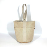 Hermes Handbag canvas beige Saksaw PM Saksaw PM