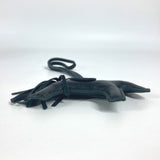 Hermes Bag charm Anyo Miro black Horse horse Rodeo PM