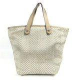 Hermes Tote Bag Leather, Polyester beige Handbag Kava Chennai PM Kava Chennai PM