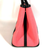 Hermes Tote Bag Toile Officier, Leather pink Garden Party PM Garden Party PM