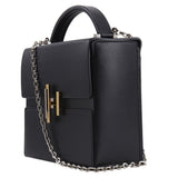 Hermes Shoulder Bag leather black cinematic