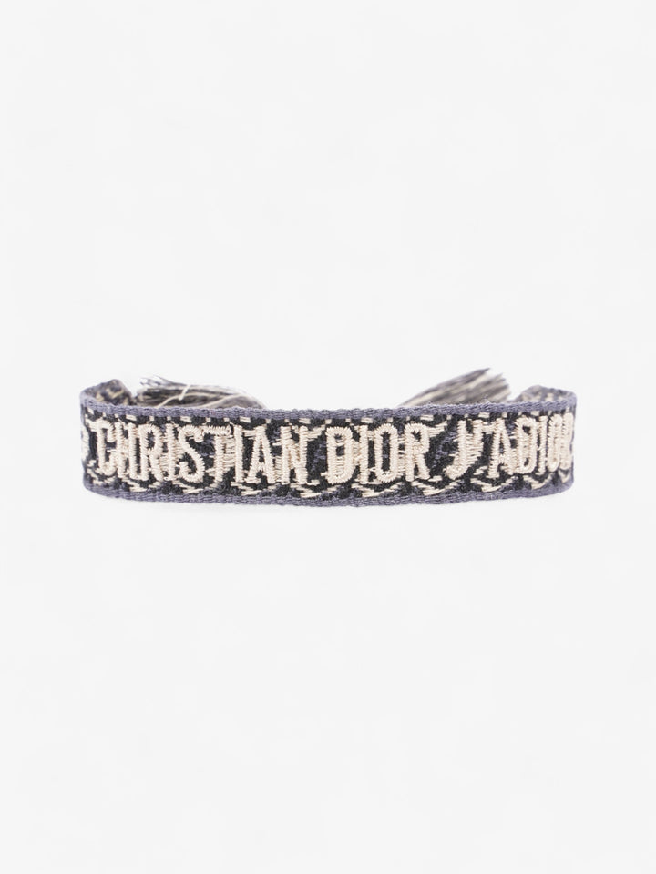 Christian Dior J'ADior Bracelet Blue Cotton