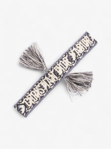 Christian Dior J'ADior Bracelet Blue Cotton
