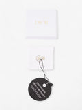 Christian Dior Clair D Lune Ring Silver Base Metal 50 (Circumference - 50mm)