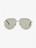 Christian Dior CD Link Sunglasses Gold Acetate 145mm