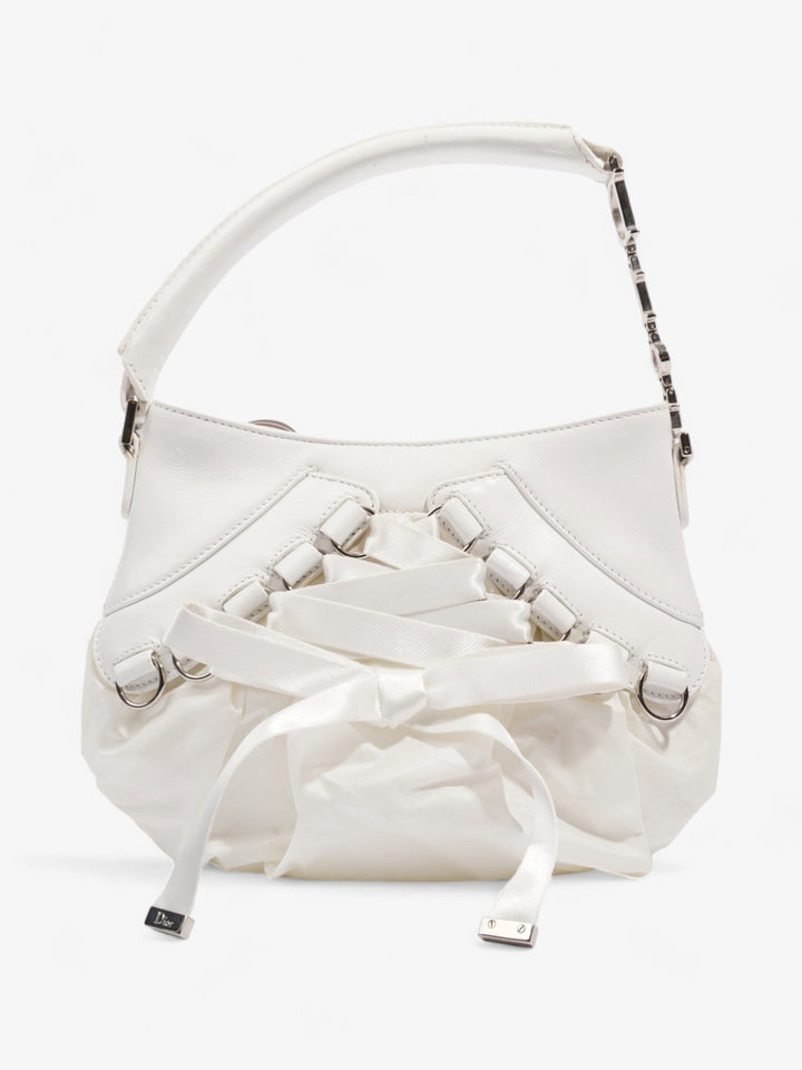Christian Dior Ballet Corset White Leather