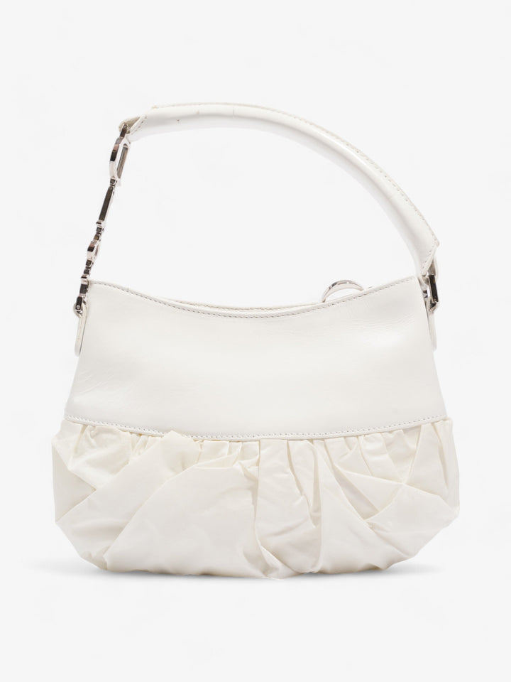 Christian Dior Ballet Corset White Leather