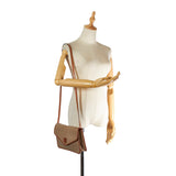 Celine Macadam Crossbody Bag Brown