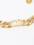 Christian Dior 30 Montaigne Choker Gold Base Metal
