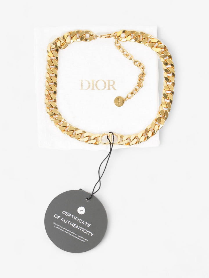 Christian Dior 30 Montaigne Choker Gold Base Metal
