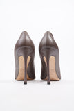 Christian Dior Bronze Heels 100 Bronze Canvas EU 37.5 UK 4.5