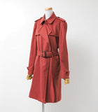 Burberry trench coat 4023676 cashmere Red Women 40
