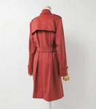 Burberry trench coat 4023676 cashmere Red Women 40