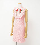 Gucci one piece 460655 cotton pink Women 36