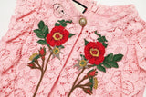 Gucci one piece 460655 cotton pink Women 36