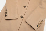 Gucci coat 455739 ZGW07 wool light beige Women 38