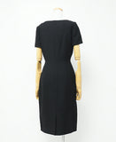 Gucci one piece 631484 ZAD88 Outer: 54% silk, 46% wool / Lining: 73% acetate, 27% silk black Women 36