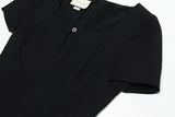 Gucci one piece 631484 ZAD88 Outer: 54% silk, 46% wool / Lining: 73% acetate, 27% silk black Women 36