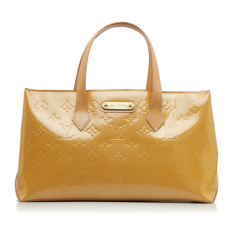 Louis Vuitton Monogram Vernis Wilshire PM Handbag