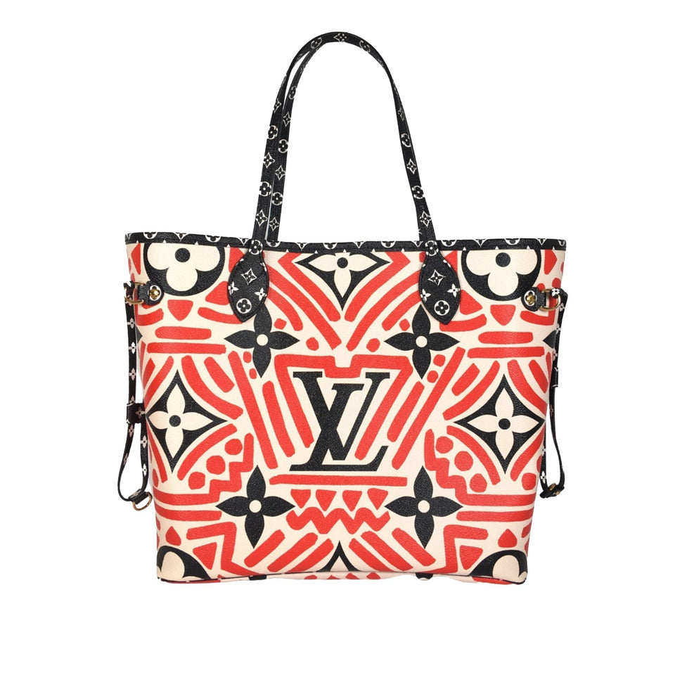 Louis Vuitton Monogram Giant Crafty Neverfull MM Tote Bag
