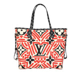 Louis Vuitton Monogram Giant Crafty Neverfull MM Tote Bag