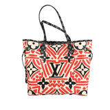 Louis Vuitton Monogram Giant Crafty Neverfull MM Tote Bag