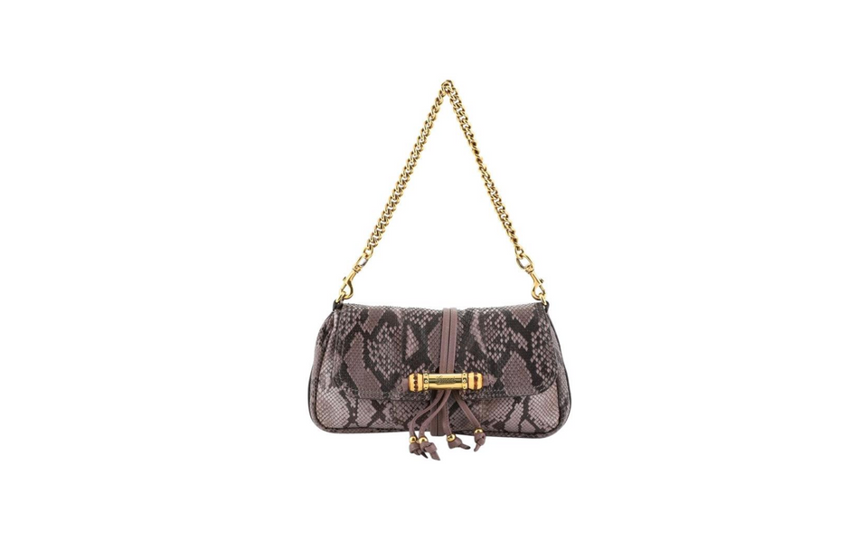 Gucci CROISETTE PYTHON BAG