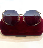 Gucci GRADIENT 59MM SQUARE SUNGLASSES