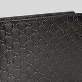 Gucci Micro Guccissima GG Logo Leather Bifold Wallet