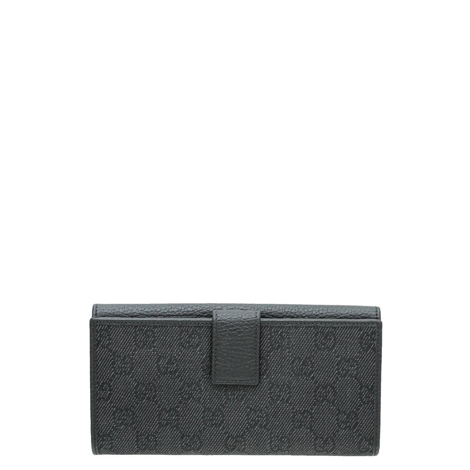 Gucci STUDDED INTERLOCKING G CONTINENTAL WALLET