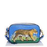 Gucci SYLVIE BENGAL TIGER PRINT BAG