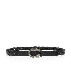 Gucci Braided Distressed Leather Dionysus Belt - Size 38 / 95