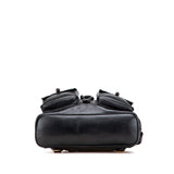 Gucci Calfskin Bamboo Drawstring Backpack