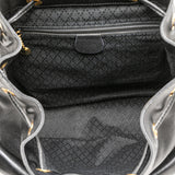 Gucci Calfskin Bamboo Drawstring Backpack