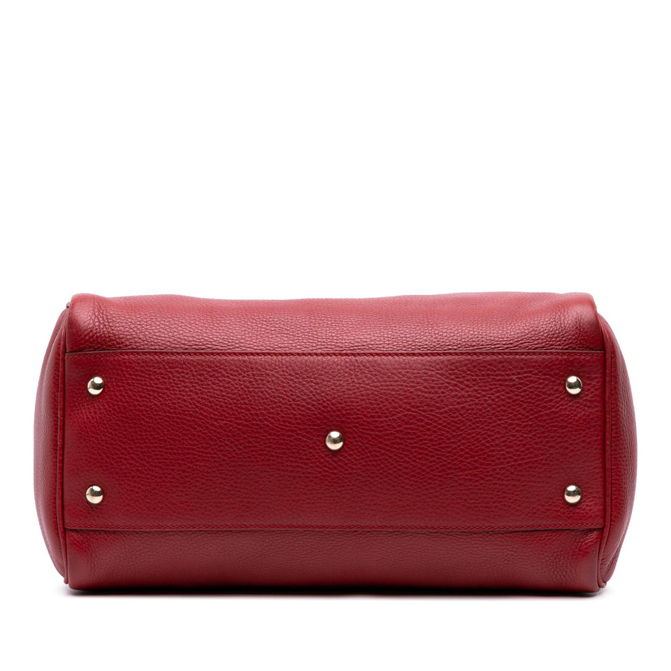Gucci Calfskin Bamboo Shopper Boston