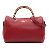 Gucci Calfskin Bamboo Shopper Boston