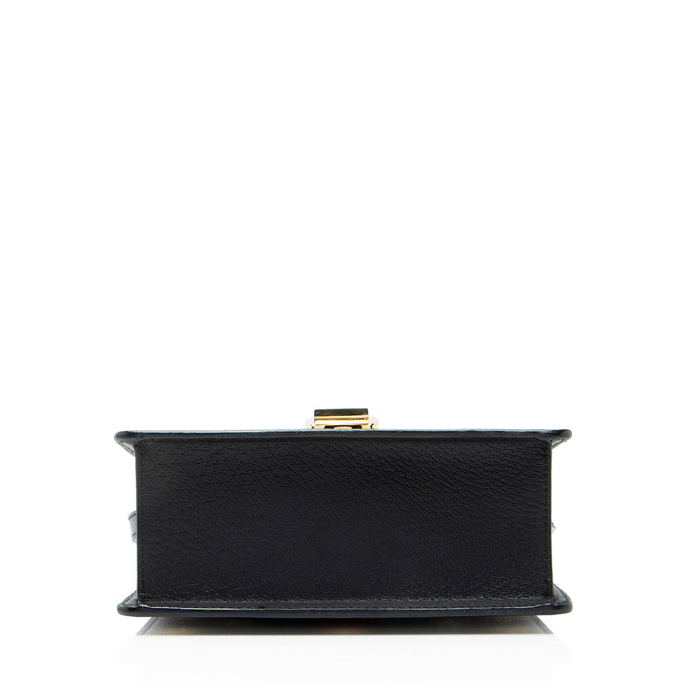 Gucci Calfskin Bee & Star Sylvie Mini Top Handle