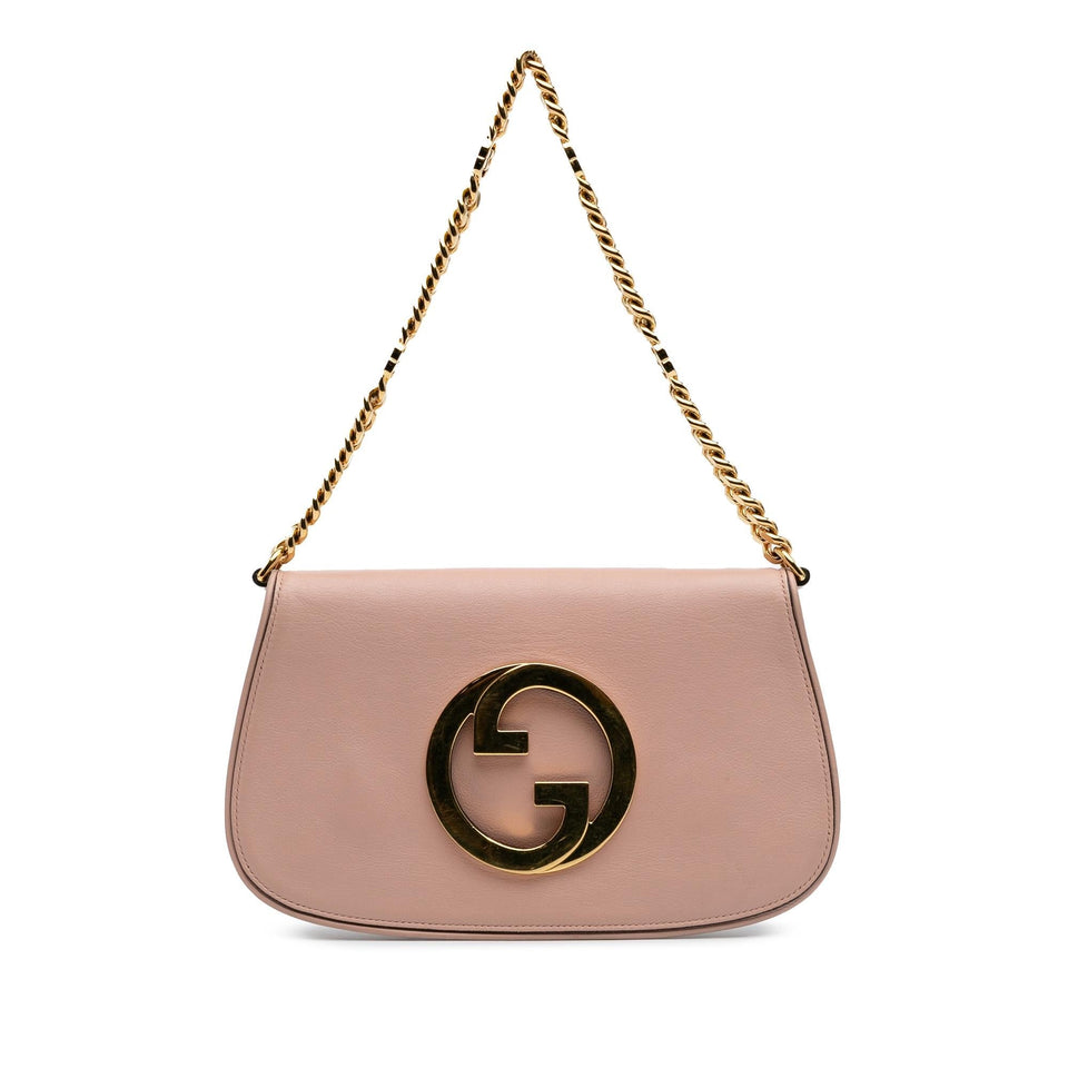 Gucci Calfskin Blondie Chain Satchel