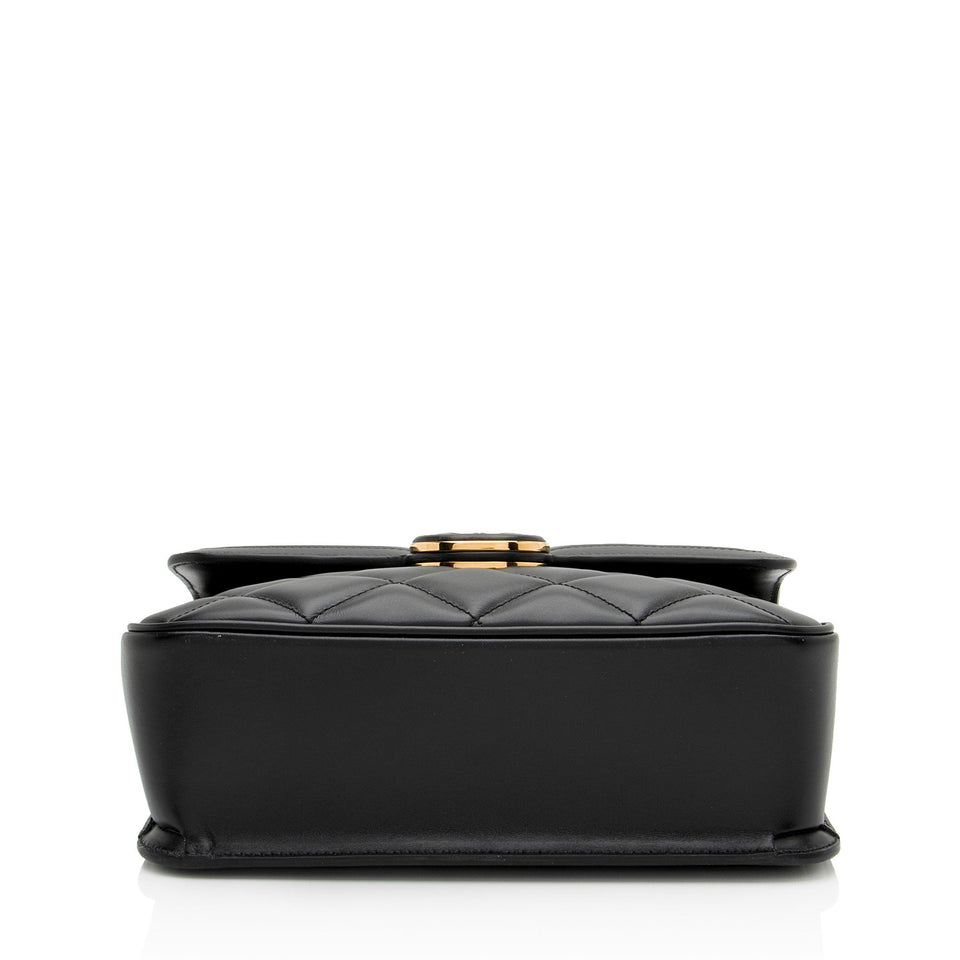 Gucci Calfskin Deco Small Shoulder Bag
