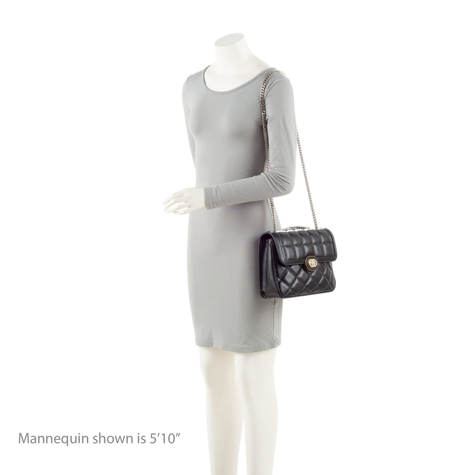 Gucci Calfskin Deco Small Shoulder Bag