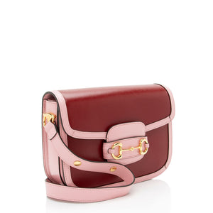 Gucci Calfskin Horsebit 1955 Bicolor Medium Bag