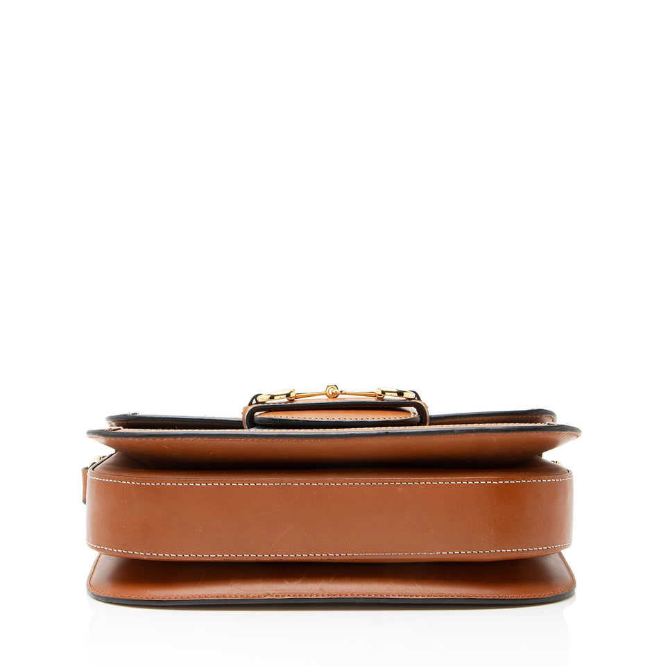 Gucci Calfskin Tricolor Horsebit 1955 Small Bag