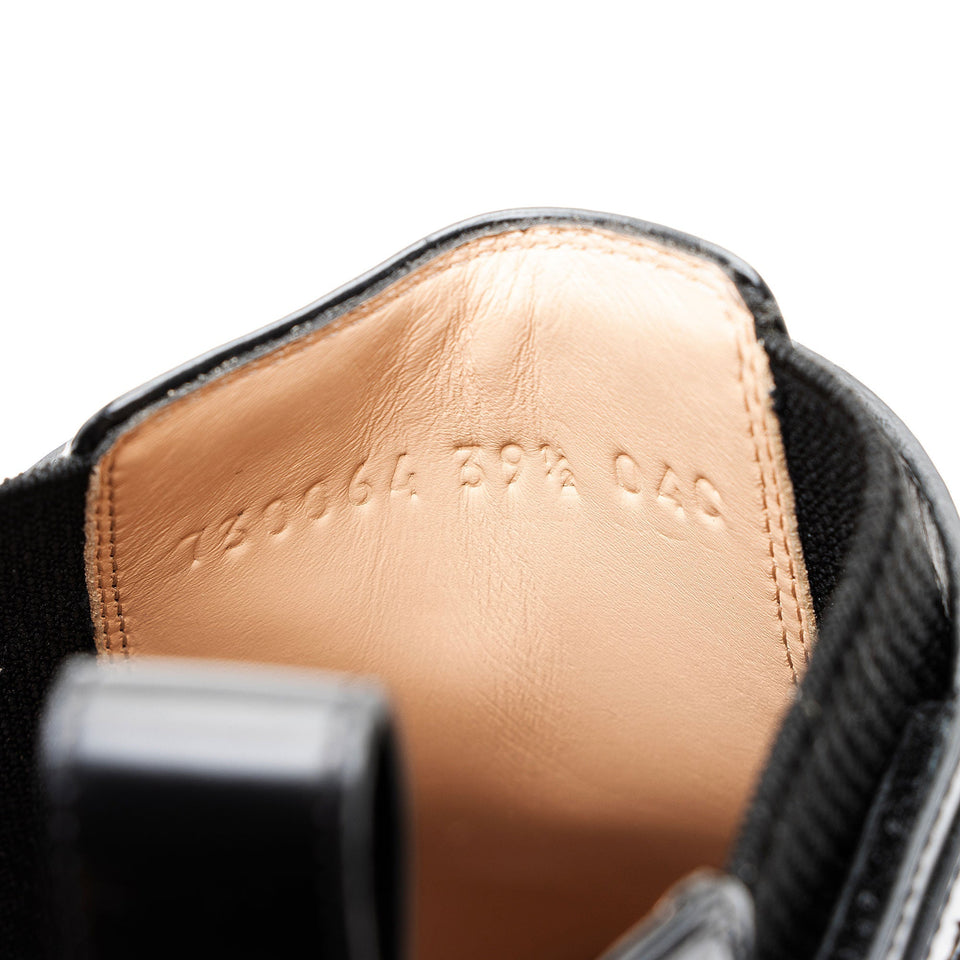 Gucci Calfskin Logo Trip Platform Boots - Size 9.5 / 39.5
