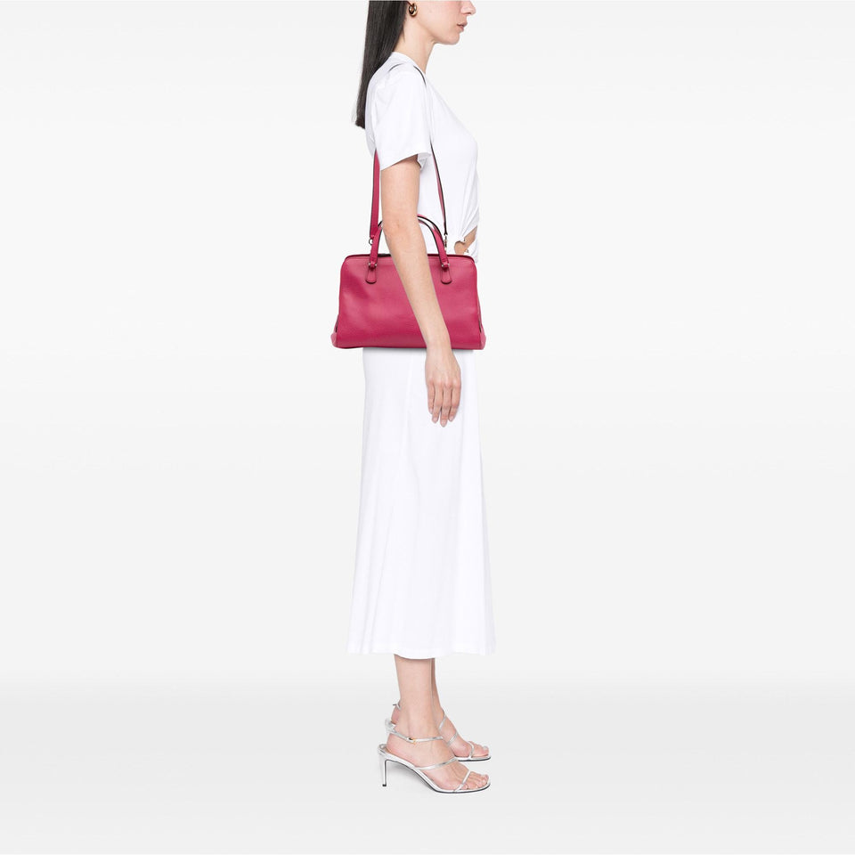 Gucci Calfskin Swing Top Handle Satchel