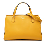 Gucci Calfskin Swing Top Handle Satchel